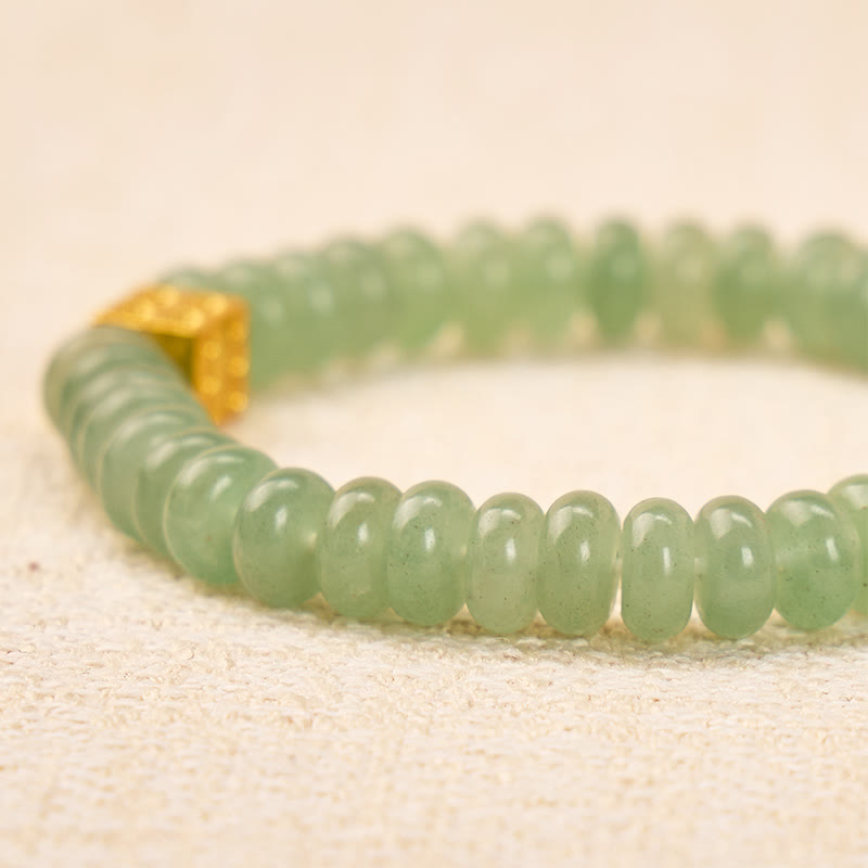 FuAttract Harmony Luck & Prosperity Flow Green Aventurine Pixiu Bracelet - image 6