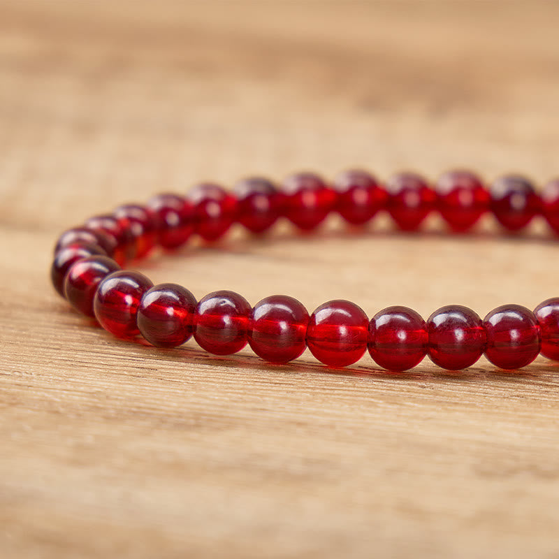 FuAttract Inner Strength Vitality & Wealth Flow – Garnet Pixiu Energy Bracelet - image 6