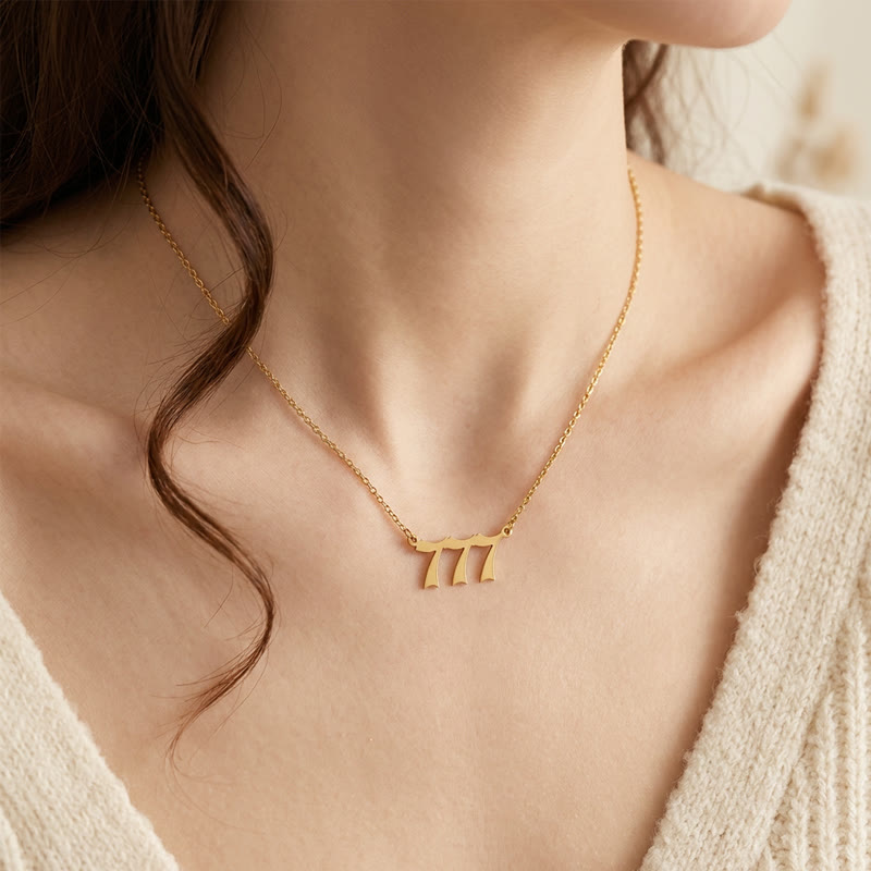 FuAttract Destiny Guidance Intuition Stainless Steel Angel Numbers Necklace - image 5