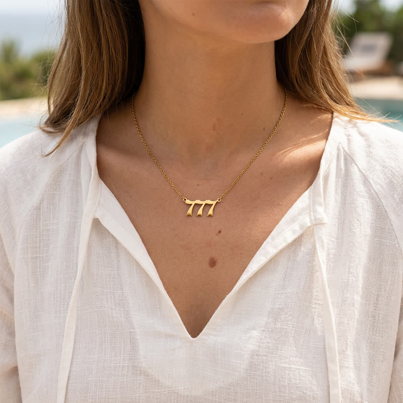 FuAttract Destiny Guidance Intuition Stainless Steel Angel Numbers Necklace - image 6