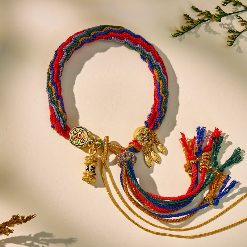 FuAttract Luck & Protection Braided Cord Talisman Bracelet for Positive Energy - image 1