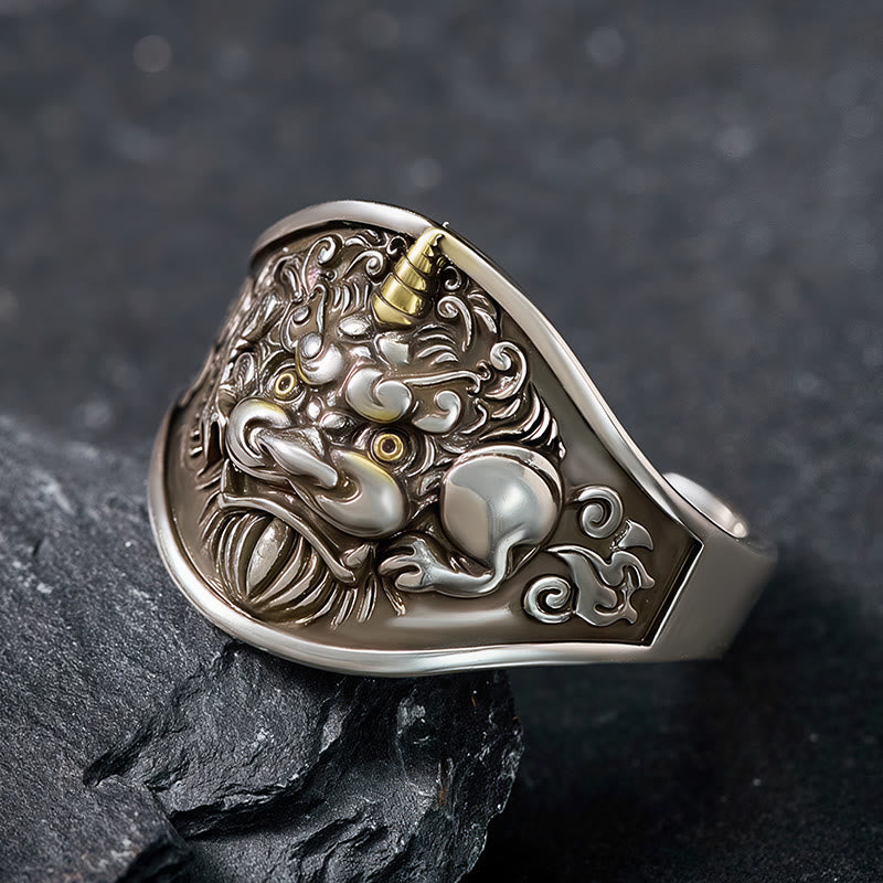 FuAttract Wealth Attraction Luck Flow Protection & Vitality Pixiu Ring - image 2