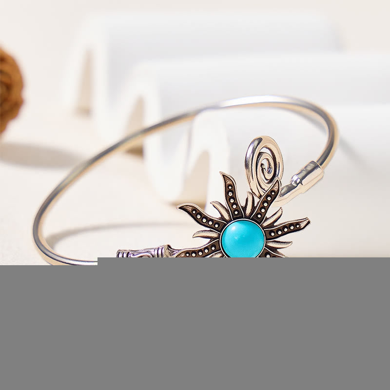 FuAttract Confidence Protection & Energy Flow Sun Turquoise Bracelet - image 1