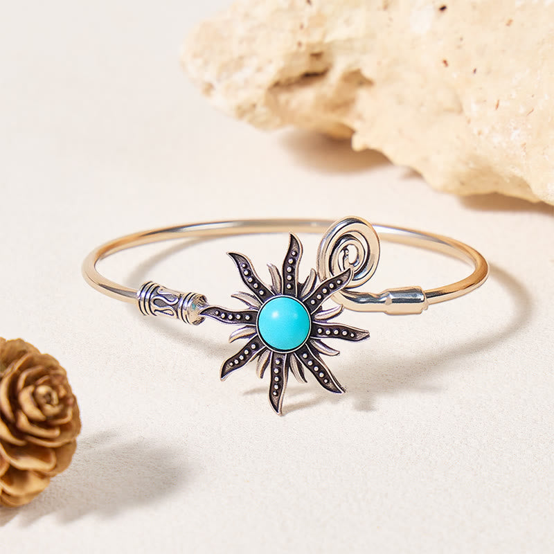FuAttract Confidence Protection & Energy Flow Sun Turquoise Bracelet - Sun - image 0