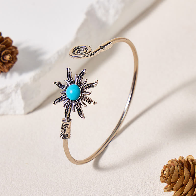 FuAttract Confidence Protection & Energy Flow Sun Turquoise Bracelet - image 2