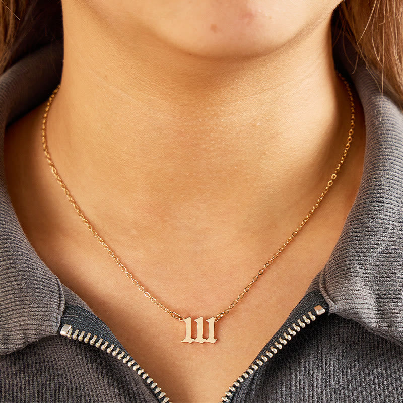 FuAttract Clarity & Intuition Destiny Guidance Stainless Steel Angel Numbers Necklace - image 11
