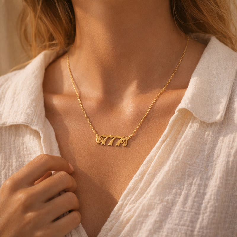 FuAttract Angel Number Titanium Steel Destiny Necklace for Life Guidance & Energy - image 2