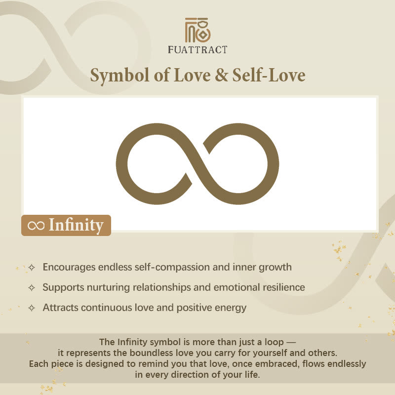FuAttract Self-Love Energy Emotional Healing Infinity Adjustable Ring - image 9