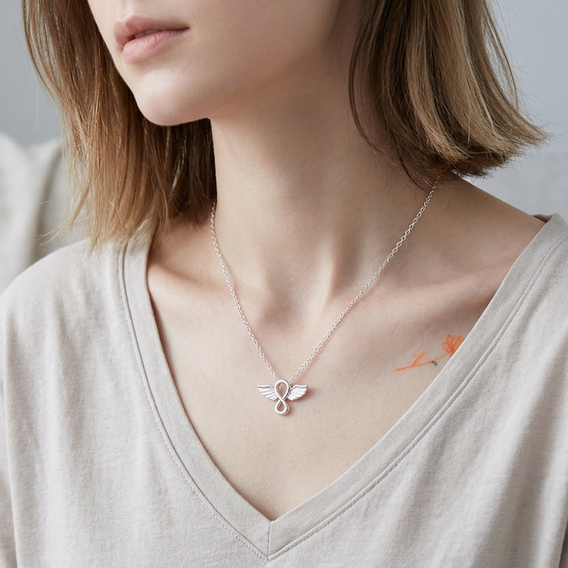 FuAttract Infinite Love Balance & Emotional Flow Energy Infinity Necklace - image 5