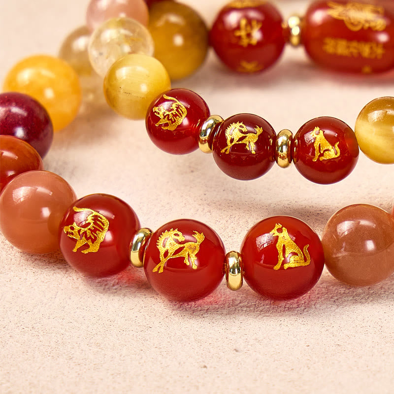 FuAttract Courage Prosperity & Confidence Chinese Zodiac Energy Bracelet - image 8