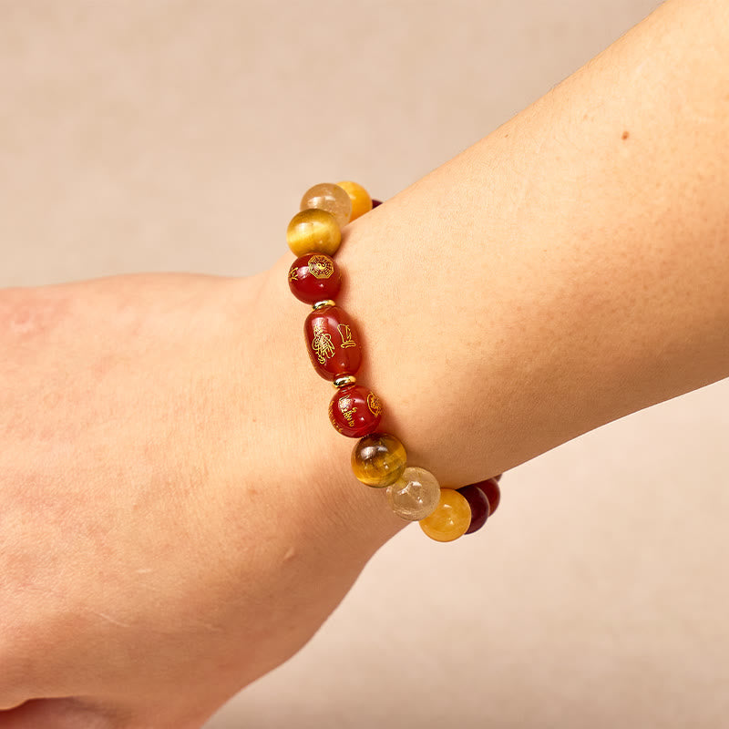 FuAttract Courage Prosperity & Confidence Chinese Zodiac Energy Bracelet - image 5
