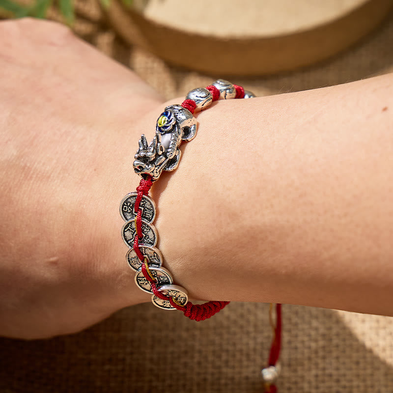 FuAttract Wealth & Protection Red String Bracelet – Pixiu Energy Flow Charm - image 7