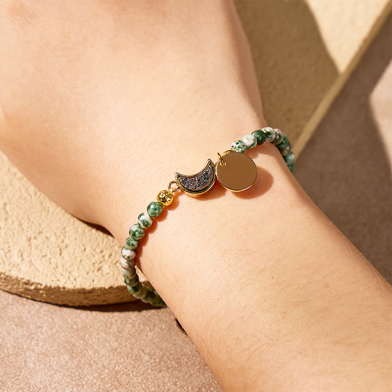 FuAttract Calm & Energy Crescent Moon Bracelet – Multi-Stone Healing Collection - image 4