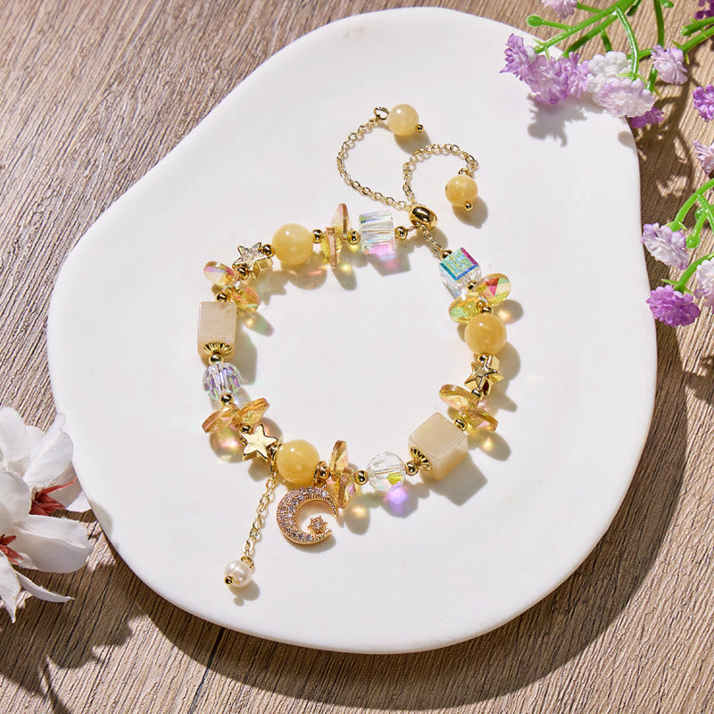 FuAttract Calm Energy & Emotional Balance Crescent Moon Crystal Bracelet - image 8