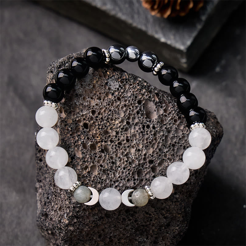 FuAttract Calm Energy & Serenity Crescent Moon Bracelet - image 2