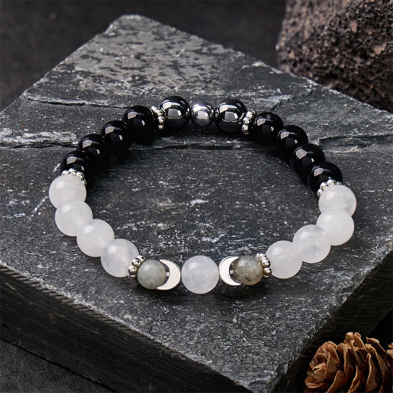FuAttract Calm Energy & Serenity Crescent Moon Bracelet - Crescent Moon - image 0