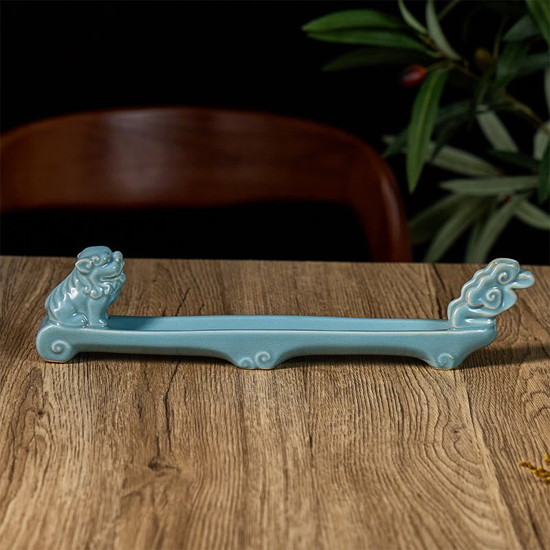 FuAttract Home Ritual Pixiu Ceramic Wealth Attraction Decor Backflow Incense Burners - image 1