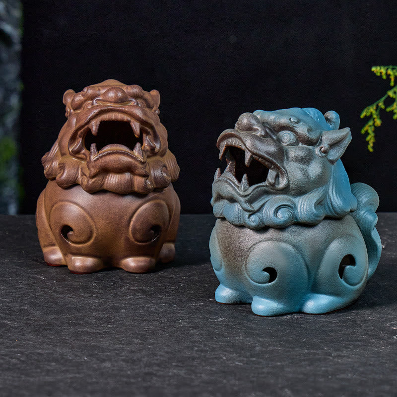FuAttract Ceramic Wealth Attraction Decor Pixiu Incense Burners for Home Ritual - image 7