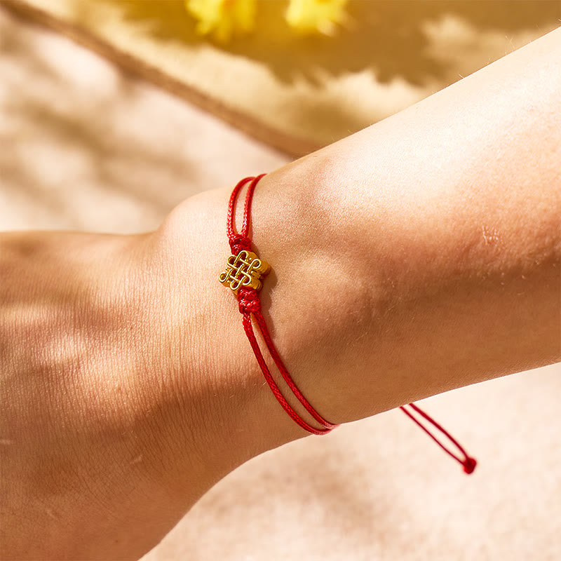 FuAttract Knot & Red String Bracelet – Self-Love Protection & Fortune Energy - image 3