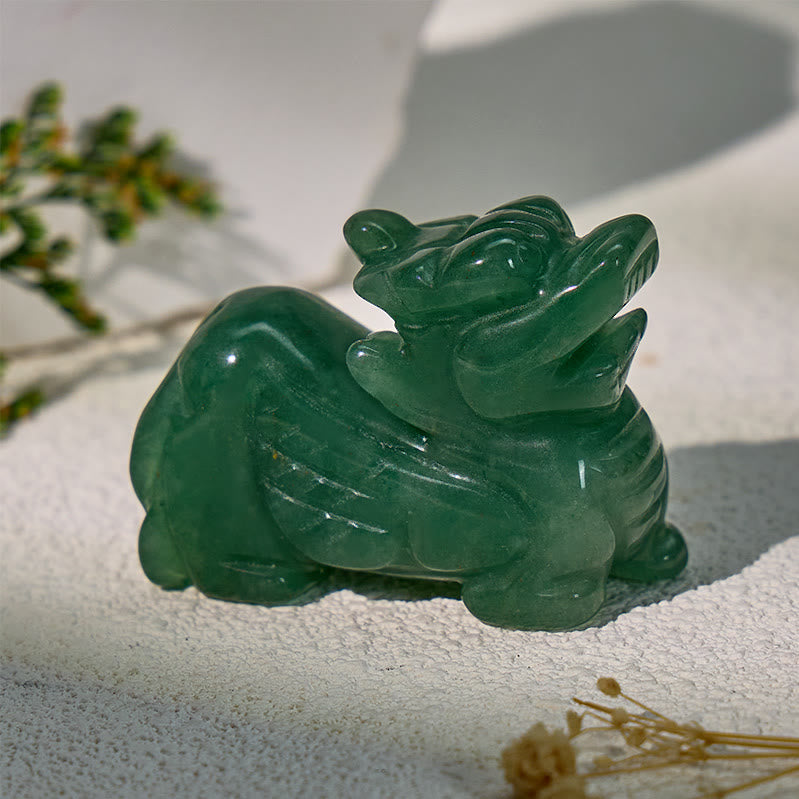 FuAttract Green Aventurine Pixiu Decoration – Growth Luck & Wealth Energy - image 3