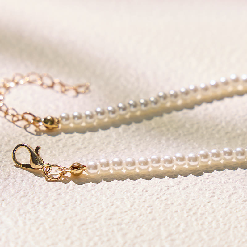 FuAttract Angel Numbers Pearl Stainless Steel Necklace – Destiny Strength & Vitality - image 6