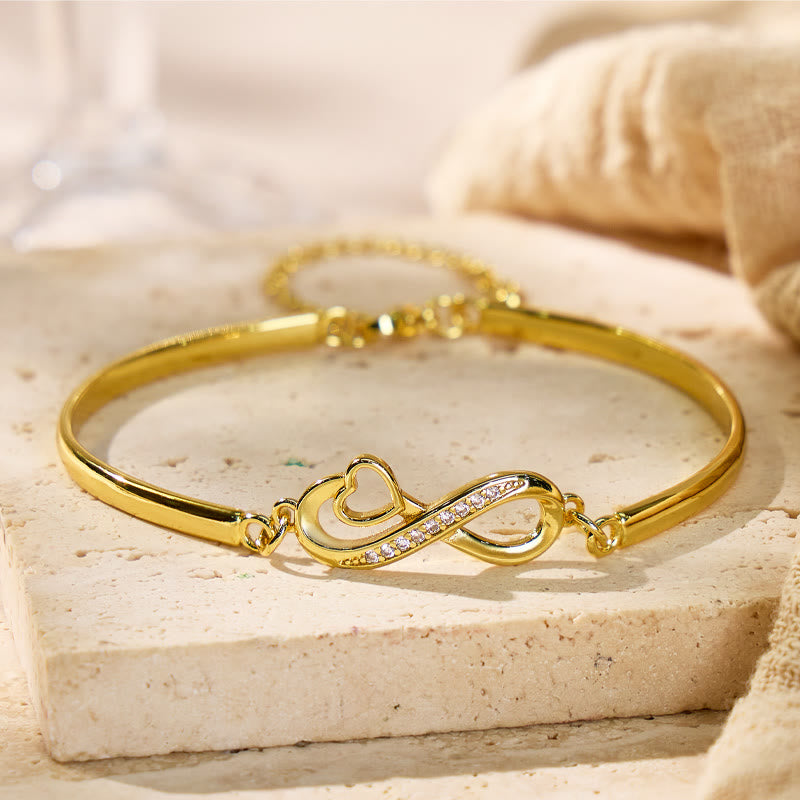 FuAttract Love Self-Love Vitality Flow Infinity & Heart Bracelet - image 2