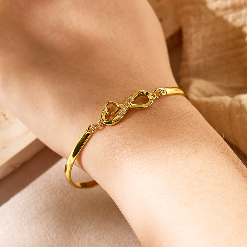 FuAttract Love Self-Love Vitality Flow Infinity & Heart Bracelet - image 3