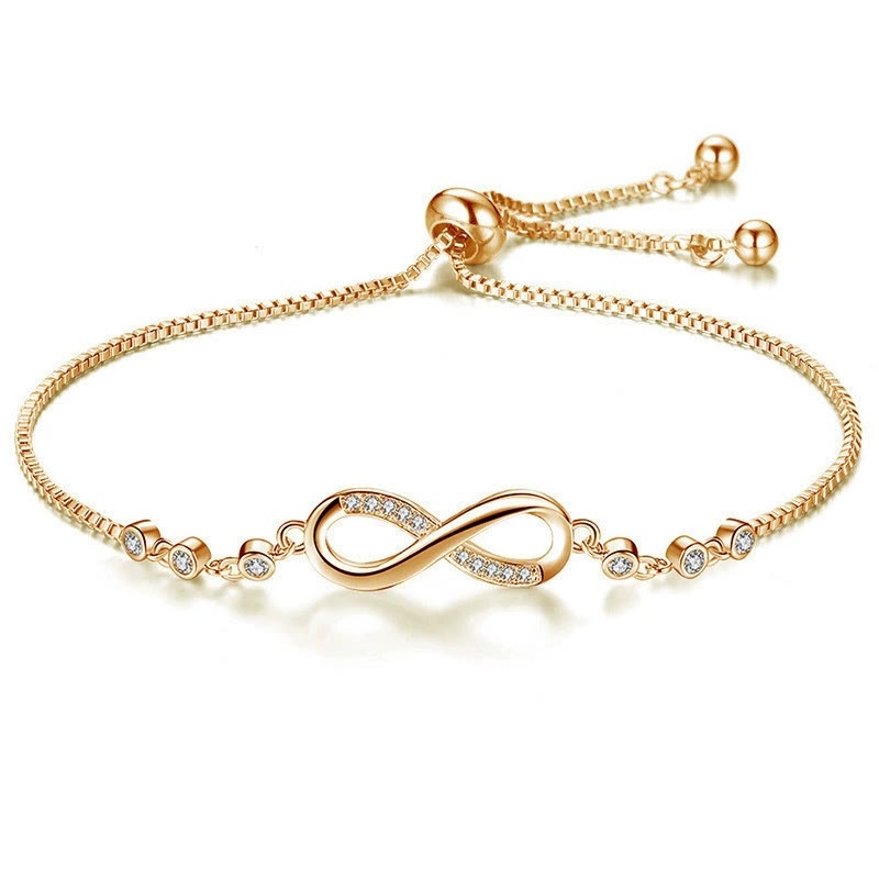 FuAttract Infinity Bracelet – Symbolic Love & Self-Love for Vitality Flow - Gold - image 9
