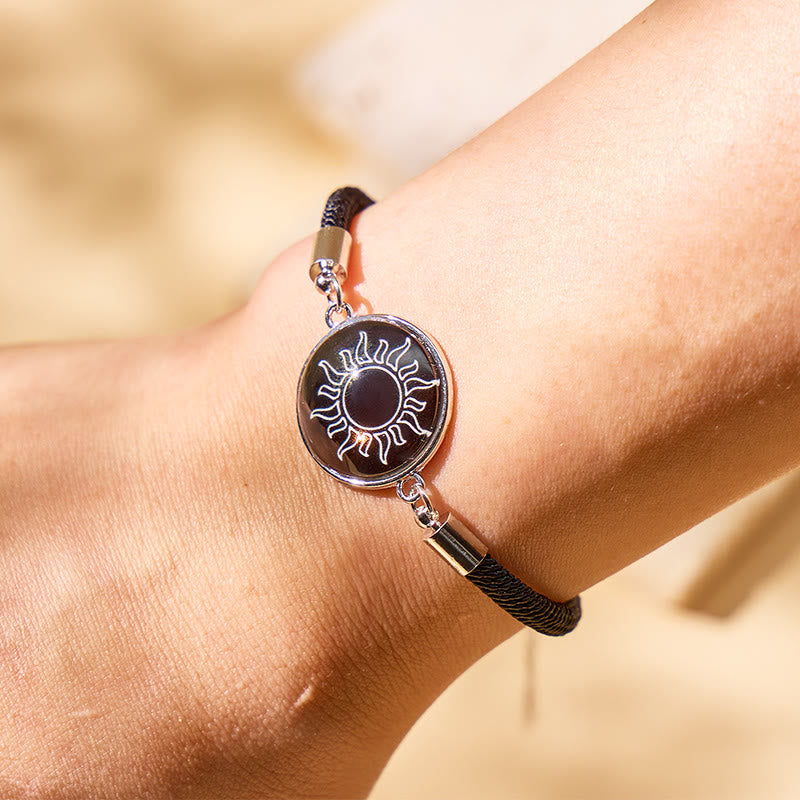 FuAttract Balance Gentle Glow Sun & Crescent Moon Luminous Stone Bracelet Set - image 26