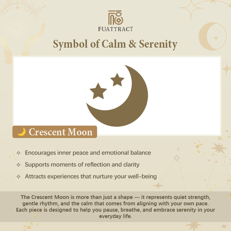 FuAttract Crescent Moon Multi-Stone Energy Bracelet – Calm & Intuition - image 6