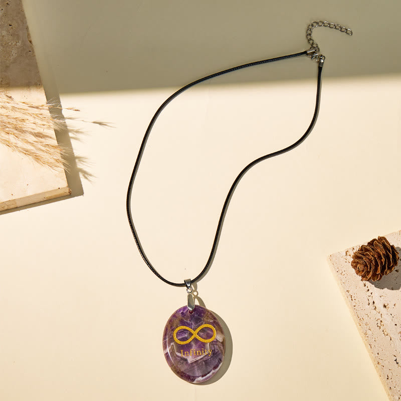 FuAttract Infinity Multi-Stone Necklace – Love Clarity Protection & Energy Balance - image 8