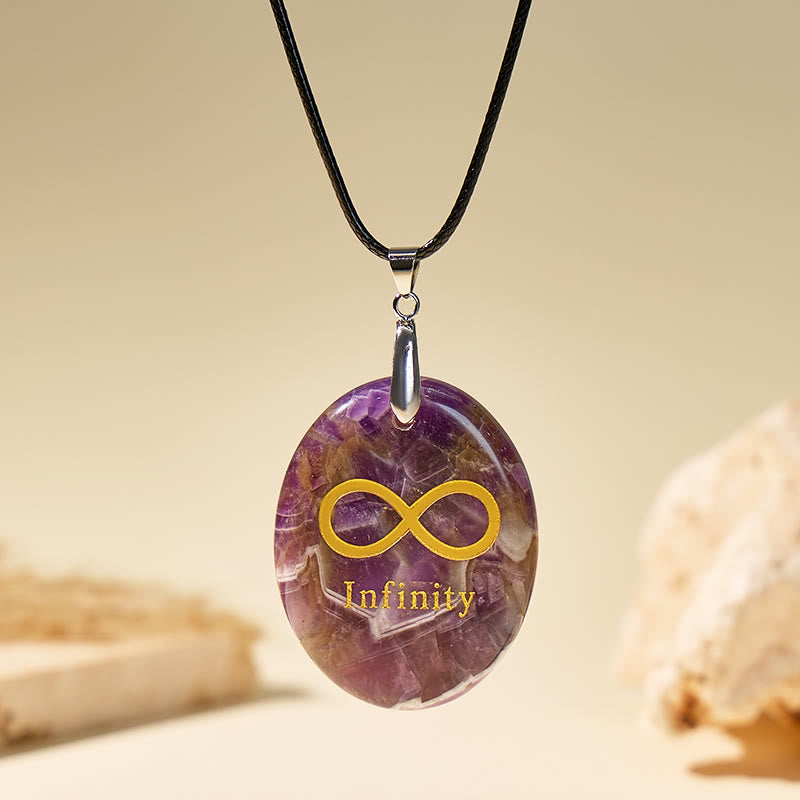 FuAttract Infinity Multi-Stone Necklace – Love Clarity Protection & Energy Balance - image 1