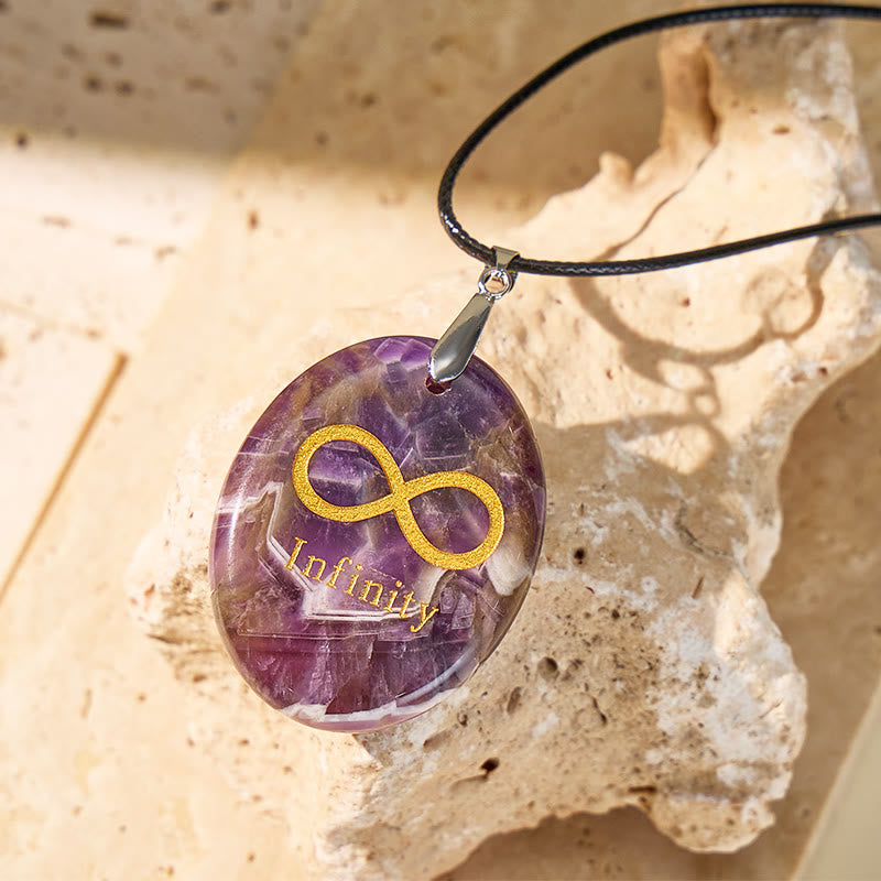 FuAttract Infinity Multi-Stone Necklace – Love Clarity Protection & Energy Balance - image 3