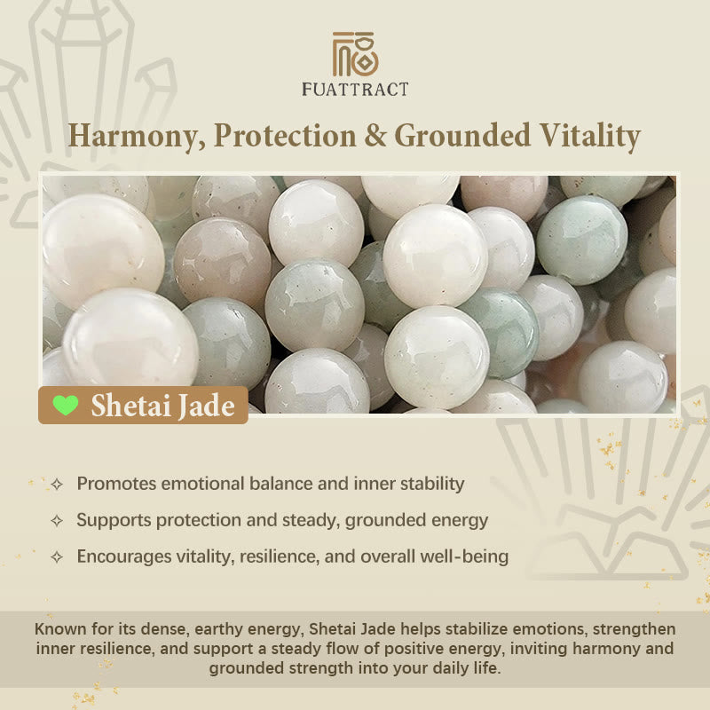 FuAttract Wealth Protection Grounded Energy Flow Shetai Jade Agate Pixiu Bracelet - image 9