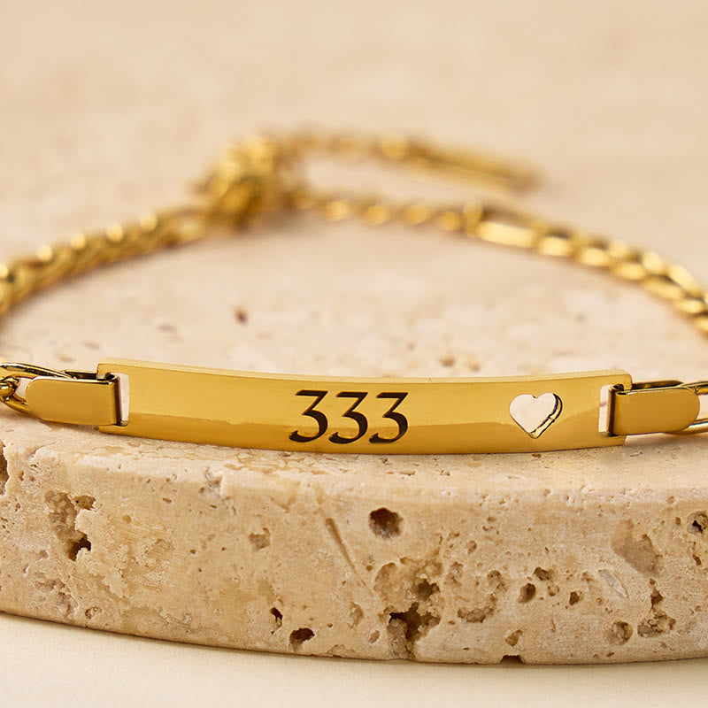 FuAttract Angel Numbers Stainless Steel Bracelet – Destiny Guidance Modern Strength - image 4