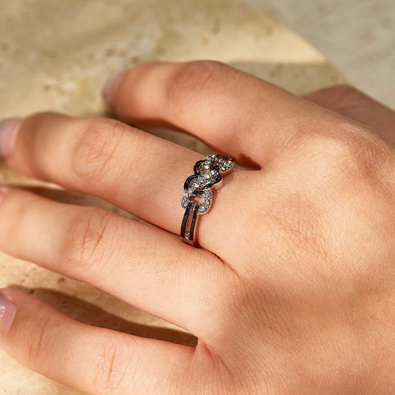 FuAttract Infinity Heart Zircon Ring – Love Vitality Radiance Balance Energy - image 7