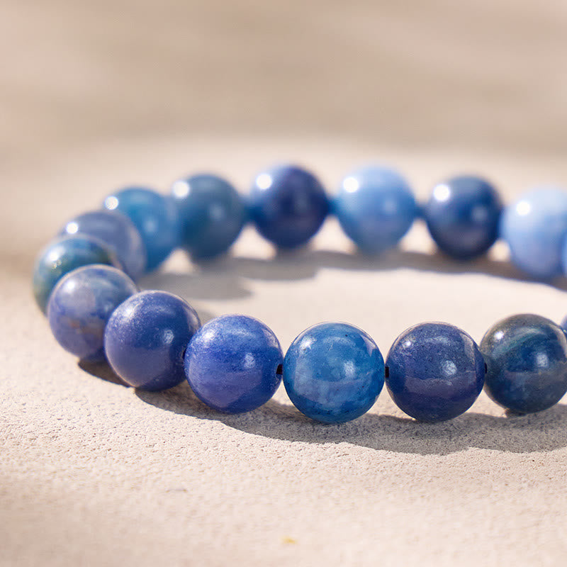 FuAttract Crescent Moon Blue Aventurine Bracelet – Calm Focus Stability - image 5