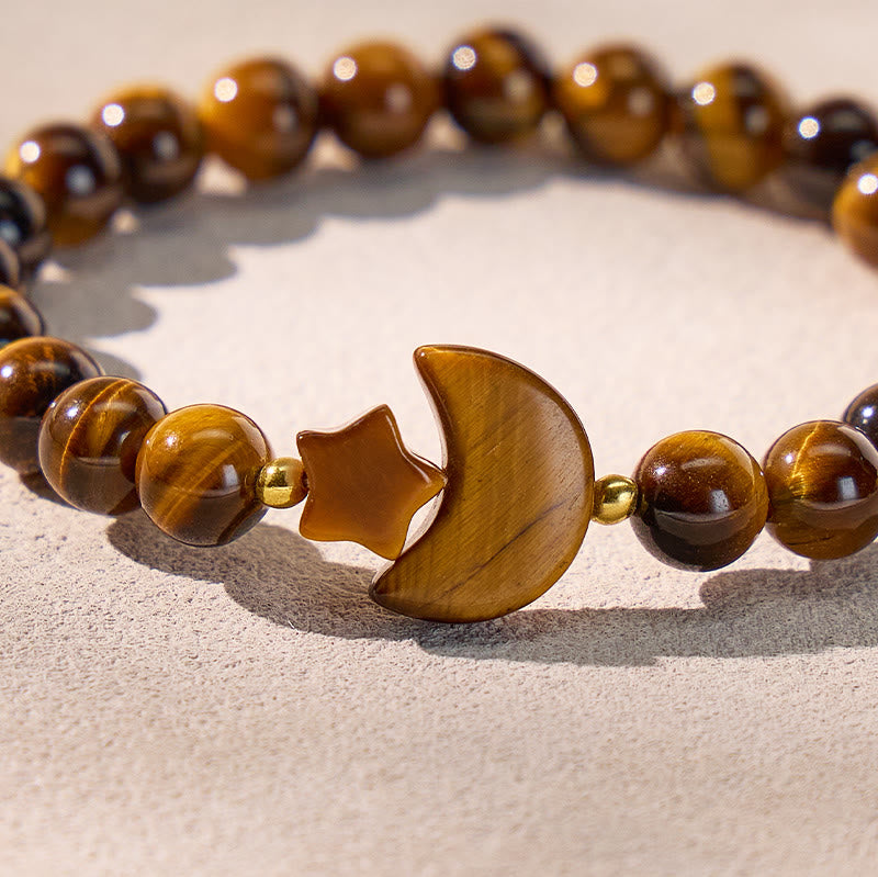 FuAttract Crescent Moon Multi Crystal Bracelet – Clarity Focus Love Energy - image 4