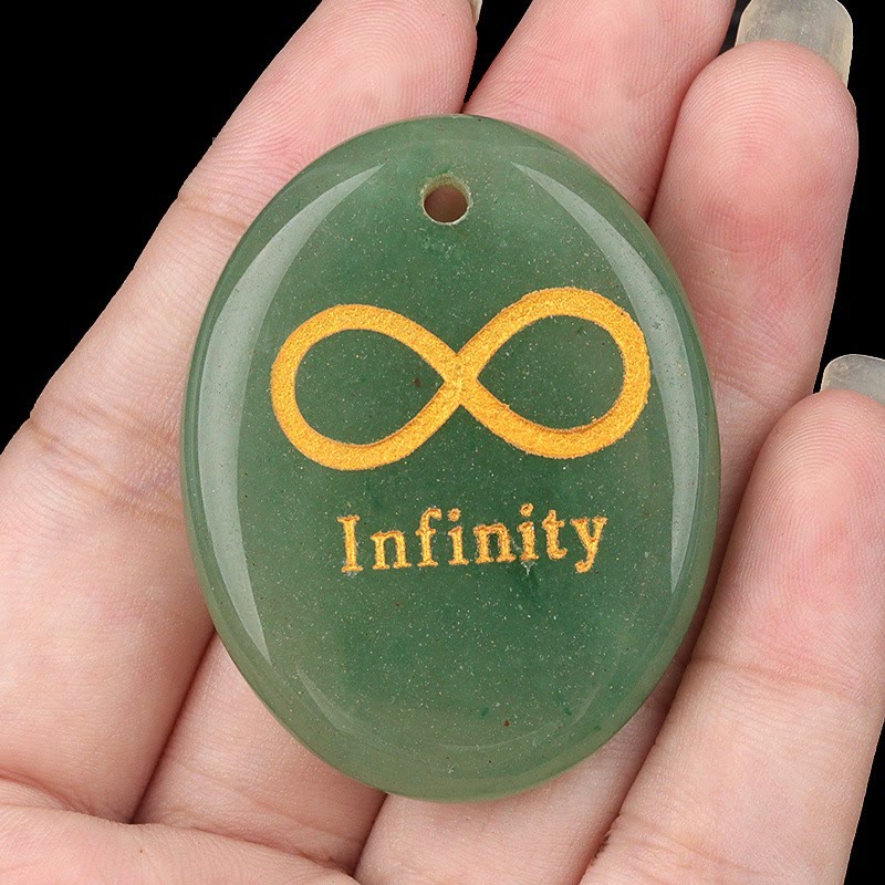 FuAttract Infinity Multi-Stone Necklace – Love Clarity Protection & Energy Balance - Green Aventurine - image 15