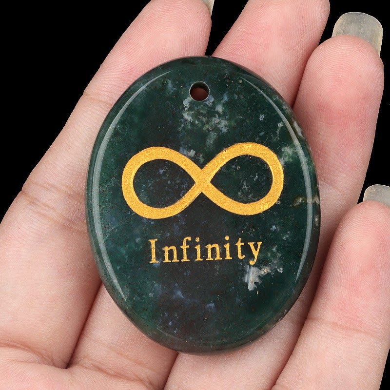 FuAttract Infinity Multi-Stone Necklace – Love Clarity Protection & Energy Balance - Indian Agate - image 17