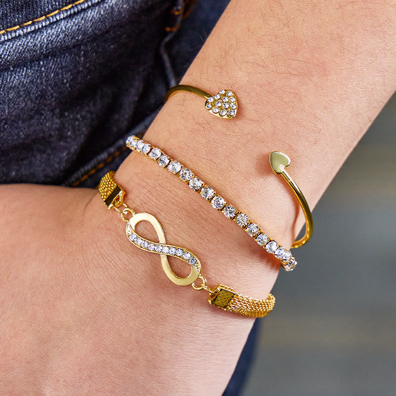 FuAttract Infinity Bracelet Set – Vitality Strength Energy Flow - image 11