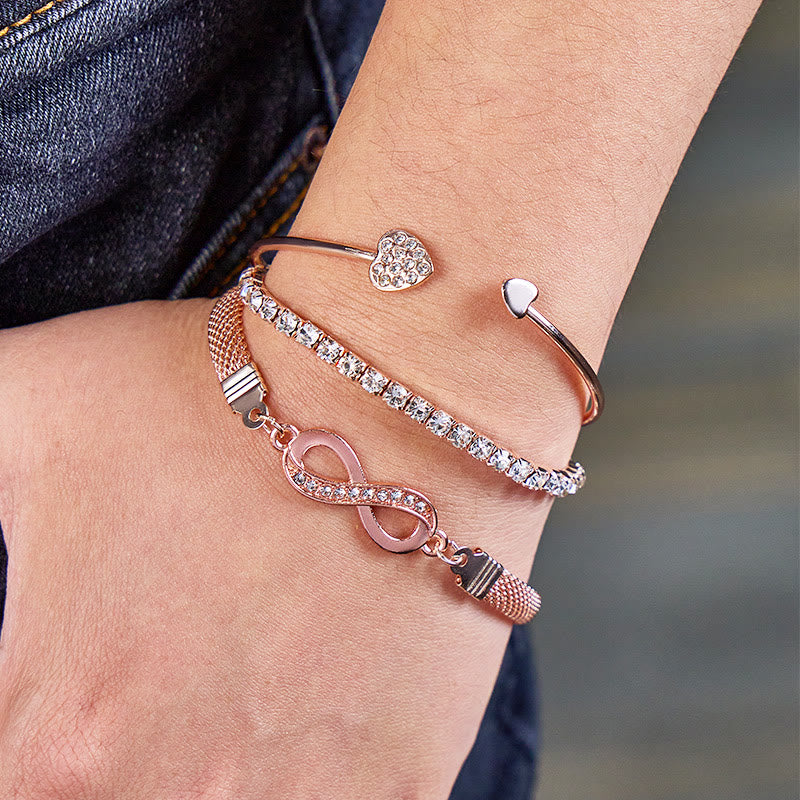 FuAttract Infinity Bracelet Set – Vitality Strength Energy Flow - image 5