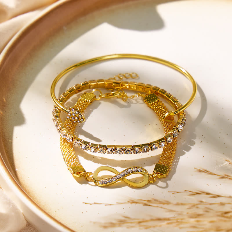 FuAttract Infinity Bracelet Set – Vitality Strength Energy Flow - image 9