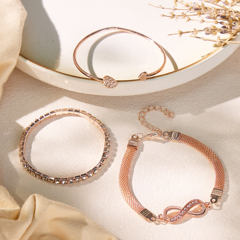 FuAttract Infinity Bracelet Set – Vitality Strength Energy Flow - image 4