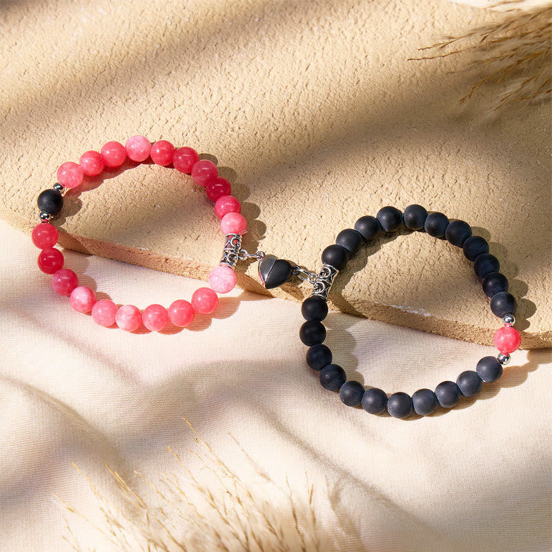 FuAttract Magnetic Heart Beaded Bracelet – Love Balance Emotional Harmony - image 2