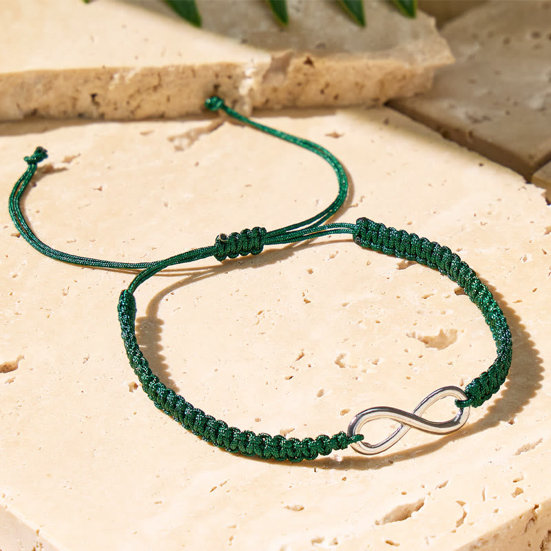 FuAttract Infinity Braided Cord Bracelet – Protection Luck Energy Flow - image 2