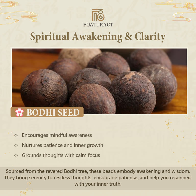 FuAttract Spiritual Awakening Wisdom Calm Energy Bodhi Seed Bracelet - image 5
