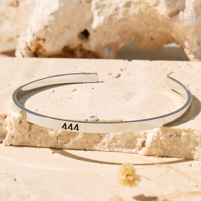 FuAttract Guidance Balance Angel Numbers Stainless Steel Bracelet - Silver - 999 - image 5