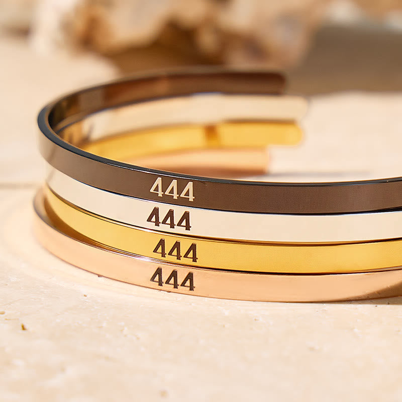 FuAttract Guidance Balance Angel Numbers Stainless Steel Bracelet - image 8