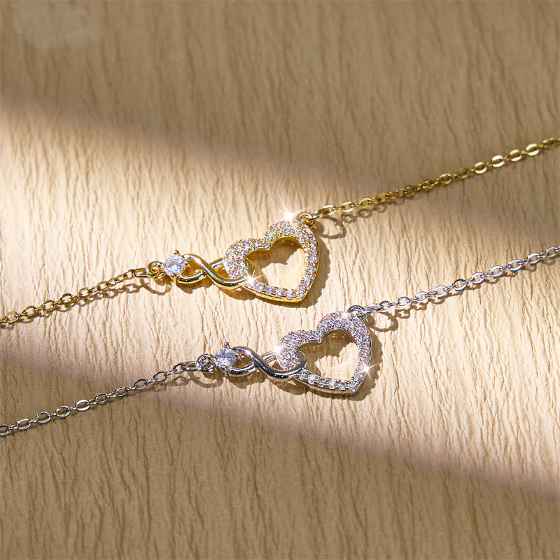 FuAttract Heart Infinity Titanium Steel Necklace – Love Endless Confidence - image 6